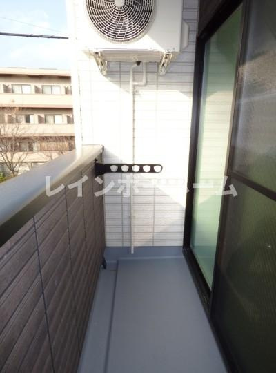AJ船橋のバルコニー