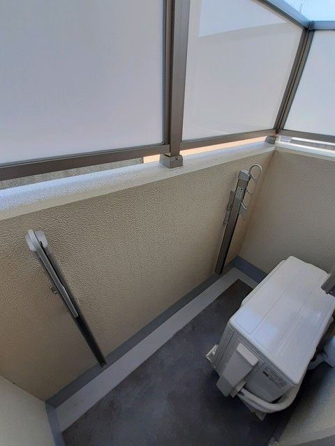 ユイマール三ノ輪のバルコニー