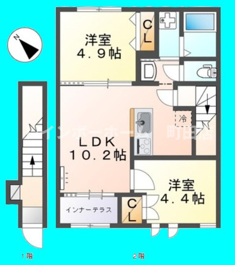 ルミエール※初期費用分割あと払いサービス利用可能物件の間取り