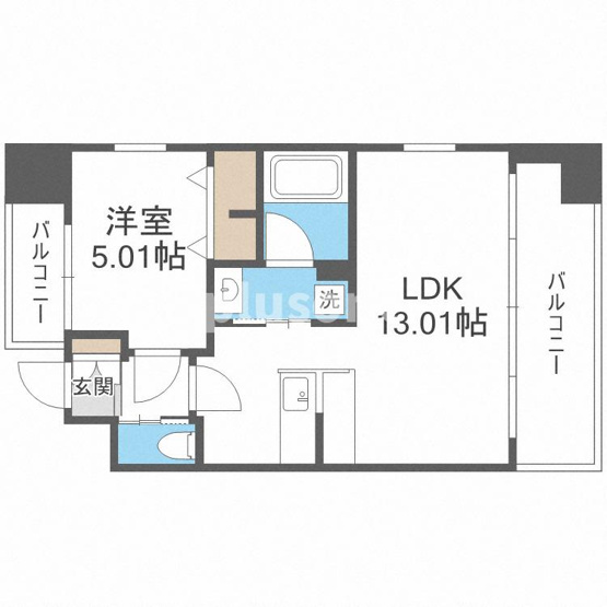 【間取り】 | プレジオ難波EURO