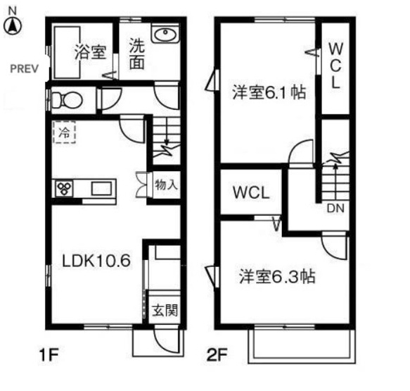 【間取り】 | サニーグレイス南山【名古屋市賃貸・メゾネット】