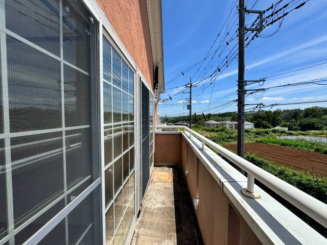 所沢市上山口中古戸建のバルコニー