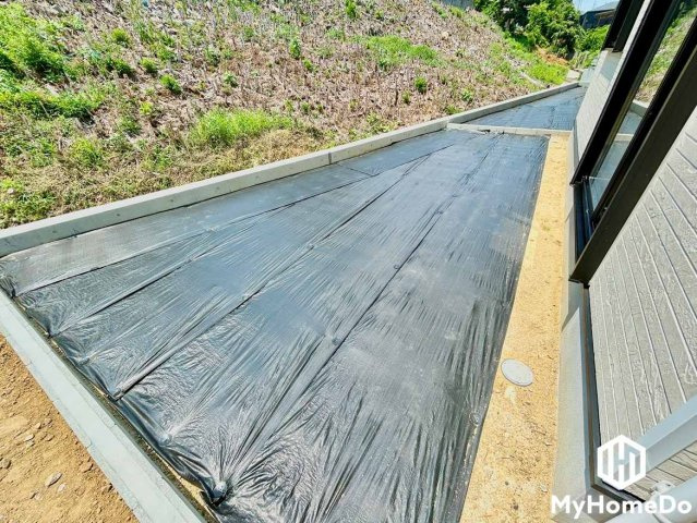 守山区中志段味　第3の庭|リビングから目が届くお庭で、お子様の外遊びや家庭菜園にもぴったりなお庭です