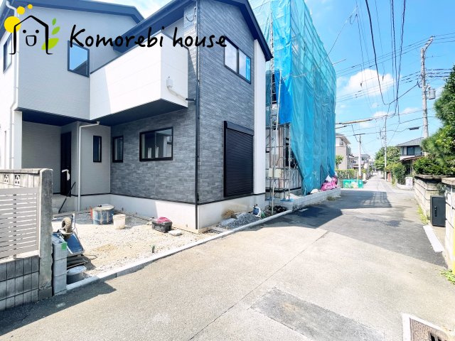 さいたま市大宮区北袋町　9期　新築一戸建て　リガーレ　03の前面道路含む現地写真|26.8.24　撮影済み