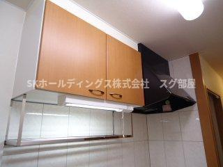 サニーコート・Ｊｏｈのキッチン|キッチン吊戸棚