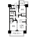 【間取り】 | SK RESIDENCES SHINSAIBASHI　間取り