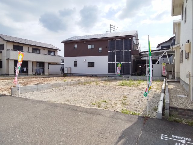新築戸建　一宮市木曽川町6期　全2区画分譲の外観|「現地（2026年6月15日）撮影」　　
■全体写真　
■ヤマダ不動産　株式会社リライフ　
