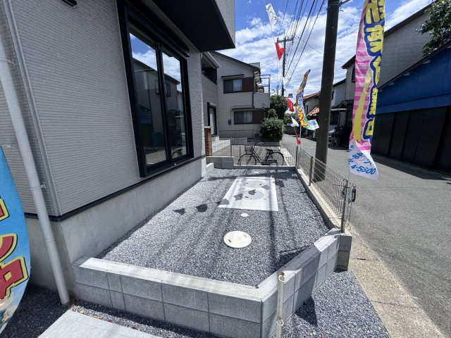 三郷市後谷新築戸建（後谷１期）の庭|リビング前・南側スペース