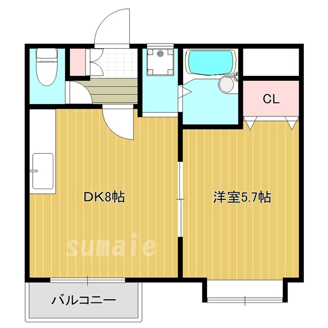 エスポワール21の間取り|間取図です！