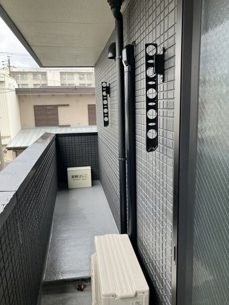 BELLE ROSE港北のバルコニー|お洗濯にも便利なバルコニー付き
