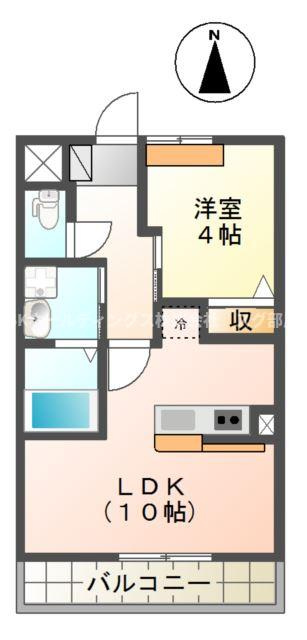 プランドール・KⅡ（prendre・KⅡ）の間取り