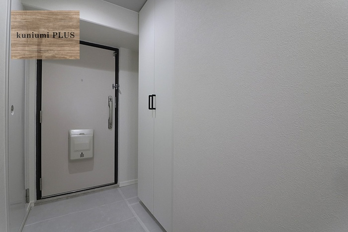 日商岩井野江マンションの玄関
