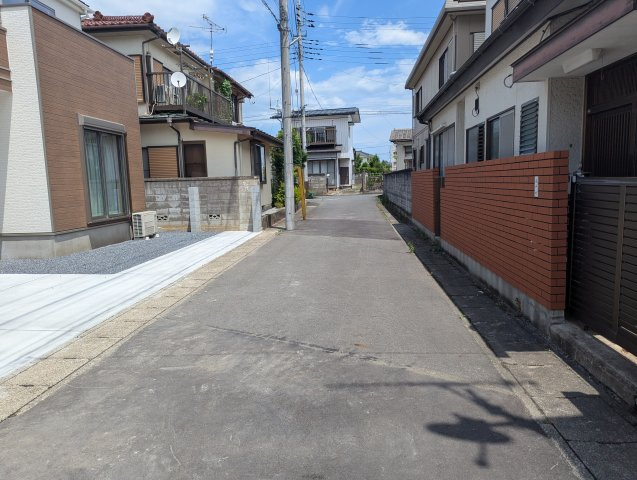 水戸市曙町1番37の前面道路含む現地写真|前面道路含む現地写真です