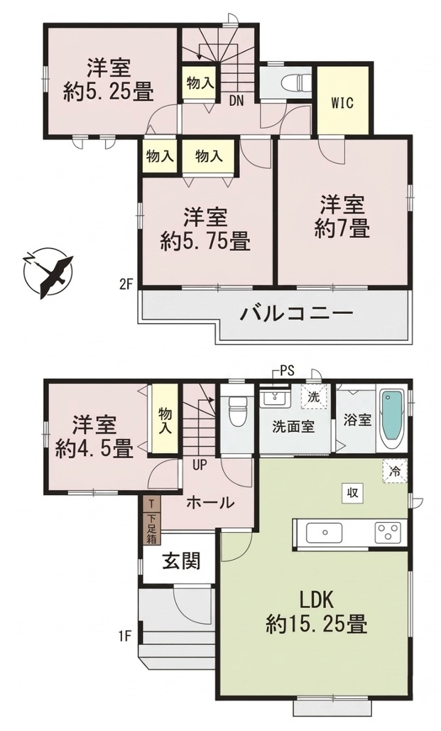 [新築住宅] 鴻巣市富士見町 第1 全1棟