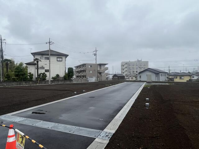 宇都宮市駒生2丁目　228.16㎡　売地の周辺|分譲地前景（現場完成後）