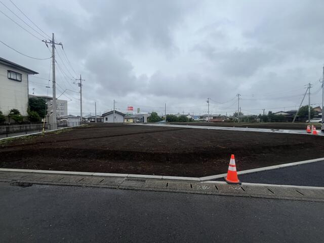 宇都宮市駒生2丁目　228.16㎡　売地の外観|分譲地前景（現場完成後）