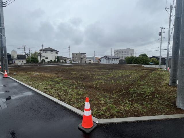 宇都宮市駒生2丁目　228.16㎡　売地の外観|分譲地前景（現場完成後）