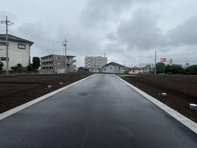 宇都宮市駒生2丁目　228.16㎡　売地の周辺|分譲地前景（現場完成後）