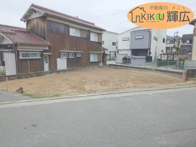 明石市大久保町西島　土地の前面道路含む現地写真