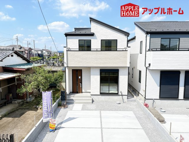 [新築住宅] 鴻巣市吹上本町 3期 全2棟の外観|☆内覧可能☆アップルホームでは物件のメリットデメリットお客様の立場にたちお伝えさせていただきます！いつでもお気軽にお問合せOKです！TEL「0120-466263」