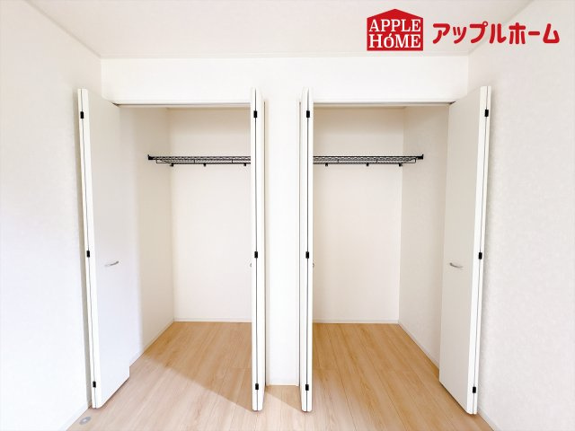 [新築住宅] 鴻巣市筑波 第5 Ⅱ期 全3棟の収納|分離型の収納です！使用用途に合わせて使いこなすことができます！