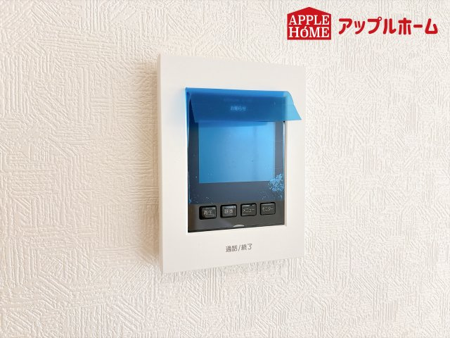 [新築住宅] 鴻巣市筑波 第5 Ⅱ期 全3棟の防犯設備|モニター付きのインターフォン