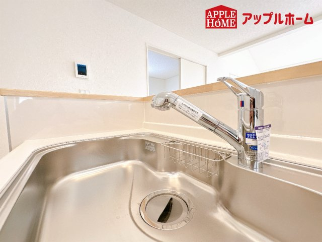 [新築住宅] 鴻巣市筑波 第5 Ⅱ期 全3棟のキッチン|浄水機能付き水洗
