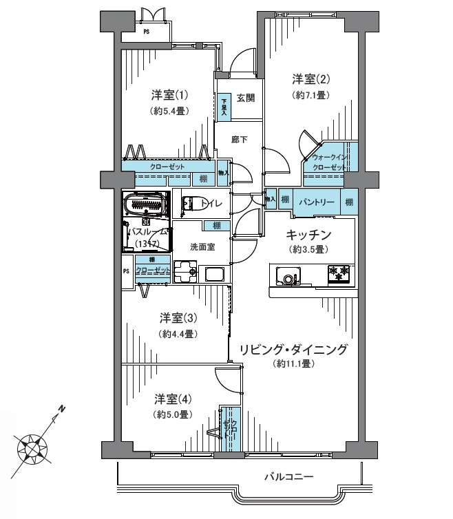 入船西エステート3号棟