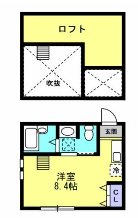 【間取り】 | セレーノ井土ヶ谷 | 

