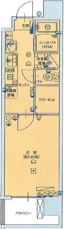 ヴェルステージ西川口の間取り