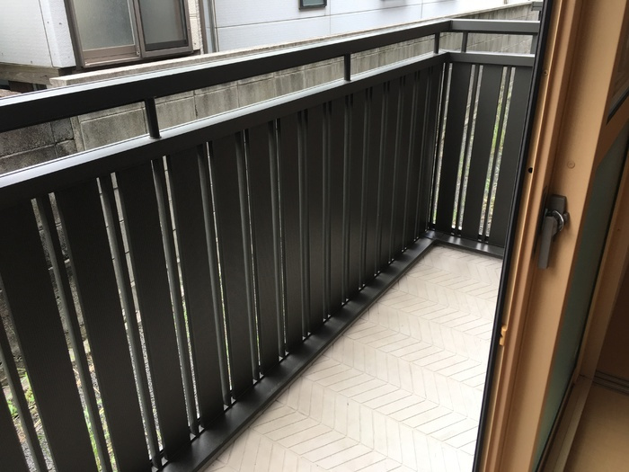 エスポワールあかさきのバルコニー