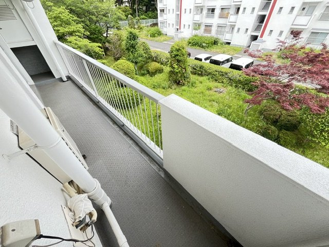 茶山台第1次住宅のバルコニー