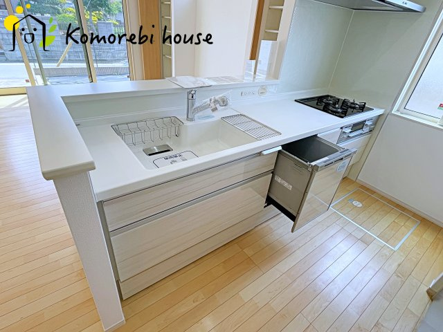 鴻巣市神明2丁目　中古戸建のキッチン|26.6.19　撮影済み