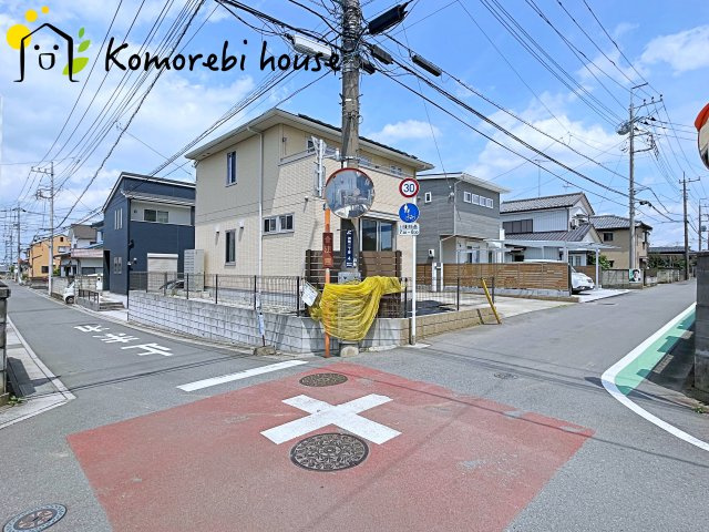 鴻巣市神明2丁目　中古戸建の前面道路含む現地写真|26.6.19　撮影済み