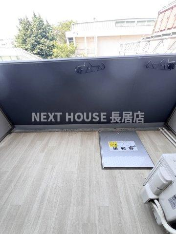 エスリード大阪平野プライムのバルコニー