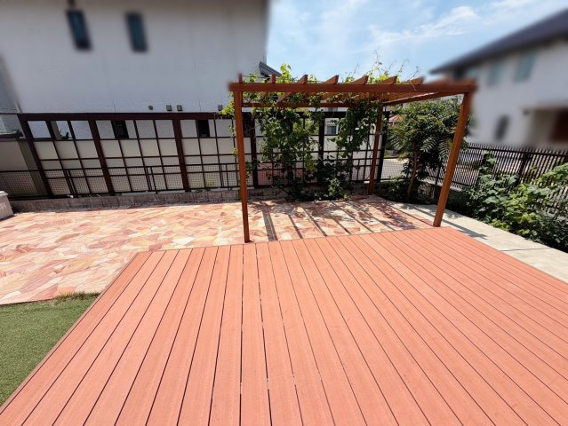 涼風町 中古戸建の庭