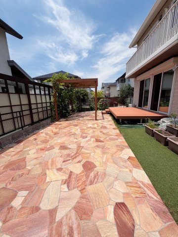 涼風町 中古戸建の庭