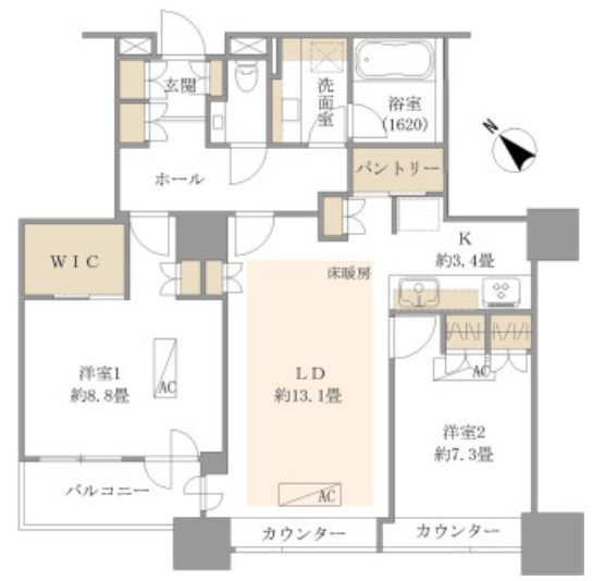【間取り】 | 東京ツインパークス　ライトウイング