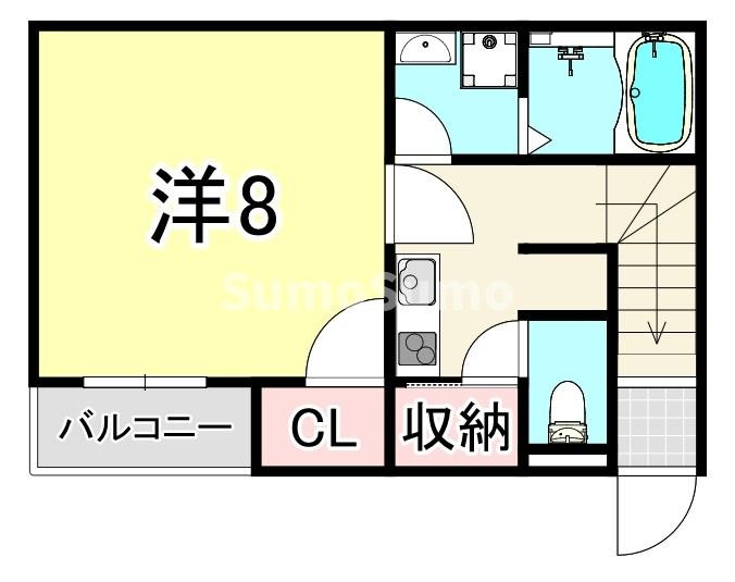 レオネクストマインジマー敷島の間取り
