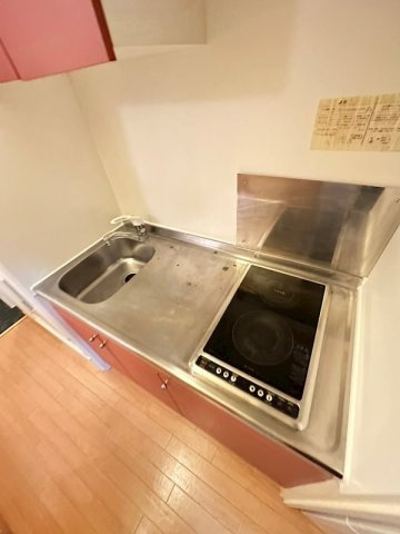 レオパレス都賀川のキッチン