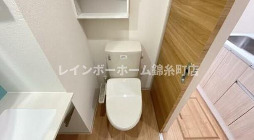 ウィンドテラスお花茶屋のトイレ
