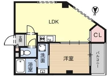 カサ内本町の間取り