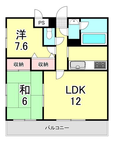 マジェスティ御影の間取り