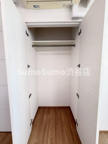 ユニーブル渋谷神南の収納|大きなものも収納できそうです