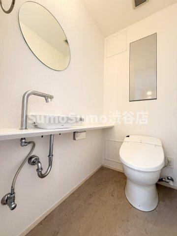 ユニーブル渋谷神南のトイレ|トイレもきれいです