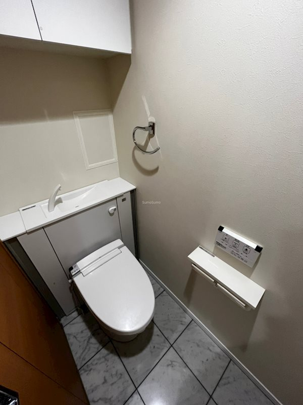 リーガル南堀江のトイレ|落ち着いた色調のトイレです