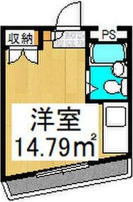 シャトー第9神戸の間取り