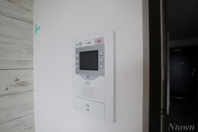 【セキュリティ】 | プレサンス葵デュリス | モニター付きインターホンです