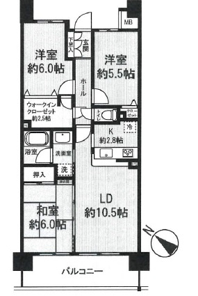 【間取り】 | アクアウィング353