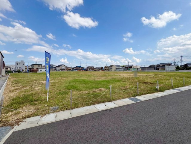 草津市矢橋町3号地　建築条件無し売土地の外観